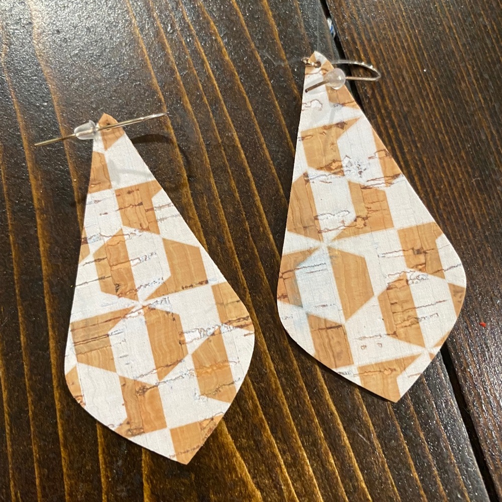 Eleven10Leather Earrings